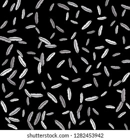 Colorful feathers. Prints of Colored feathers Design for Goods for Pets. Simple Pattern for Print, Logo or Poster. Vector Confetti Background.
