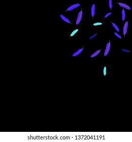 Colorful feathers. Prints of Colored feathers Design for Goods for Pets. Simple Pattern for Print, Logo or Poster. Vector Confetti Background.
