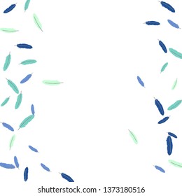 Colorful feathers. Prints of Colored feathers Design for Goods for Pets. Simple Pattern for Print, Logo or Poster. Vector Confetti Background.
