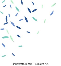 Colorful feathers. Prints of Colored feathers Design for Goods for Pets. Simple Pattern for Print, Logo or Poster. Vector Confetti Background.

