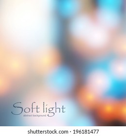 Colorful Festive  background. Elegant abstract background with bokeh defocused lights and stars 