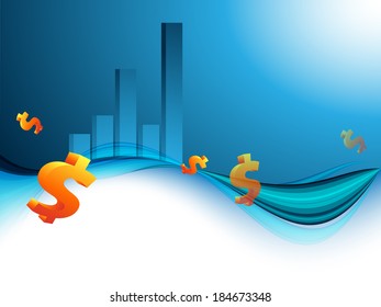 colorful finance vector background with bar graphs . Eps10