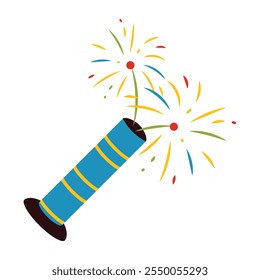 Colorful Firework Vector Illustration - 10