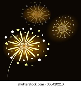 Colorful fireworks