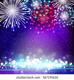 Colorful fireworks
