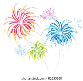 Colorful Fireworks