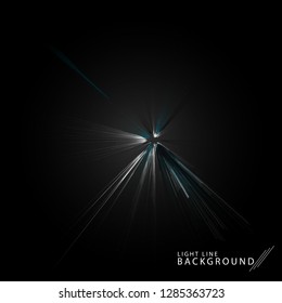Colorful fireworks radiating, lines. Vector illustration.Dynamic style. Abstract background blast, lines moving fast from the outside, radiating sharply