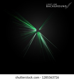 Colorful fireworks radiating, lines. Vector illustration.Dynamic style. Abstract background blast, lines moving fast from the outside, radiating sharply