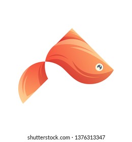 colorful fish logo ready to use