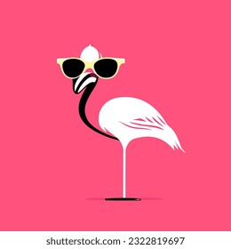 Colorful flamingo for view and different other purpose for wildlife