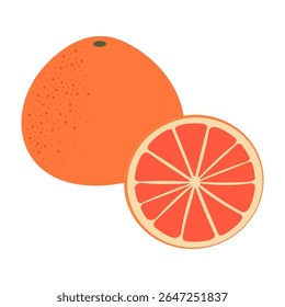 Ícones planos coloridos de frutas suculentas e produtos tropicais exóticos