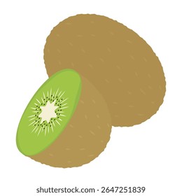Ícones planos coloridos de frutas suculentas e produtos tropicais exóticos