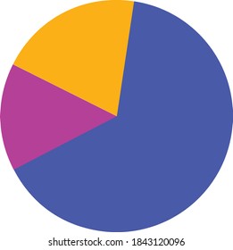 Ilustración de gráfico plano de color  