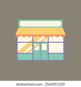 Colorful Flat Semi-Realistic Buildable Store