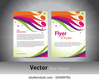 Colorful Flayer Design