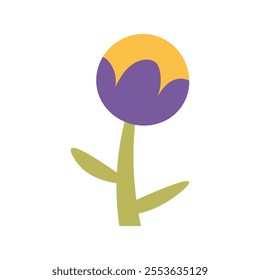 Colorful Floral Abstract Shapes Vector - 15