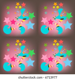 colorful floral background