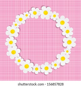 Colorful Floral Background - Illustration, Vector.