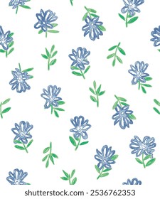 Ilustración floral colorida para el diseño de patrón textil, papel de embalaje, estacionario, Fondo de pantalla