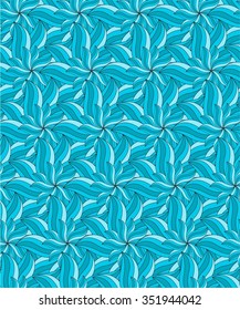 Colorful floral pattern