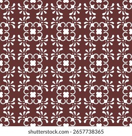 Borde de patrón floral colorido, patrón decorativo, diseño de arte Folk. borde de patrón de batik.