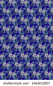 colorful floral pattern. Vector illustration.