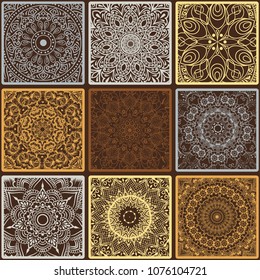 Colorful floral seamless pattern