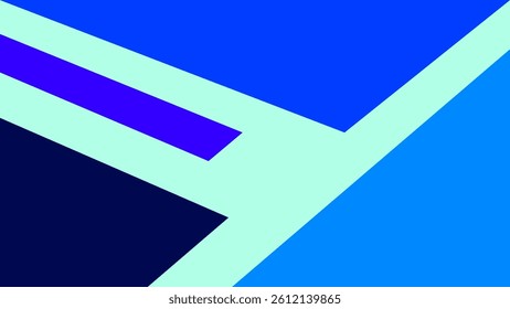 Colorful Flow of Abstract Lines