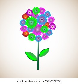 colorful flower