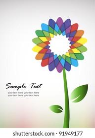 colorful flower 

