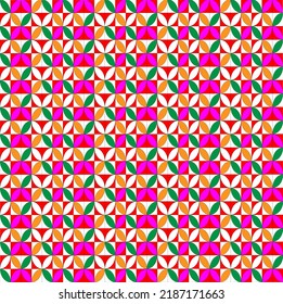 Colorful Flower Art Graphic Design