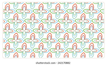 Colorful flower background