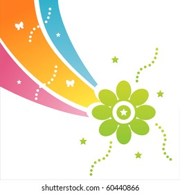 colorful flower background