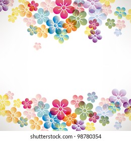 colorful flower background