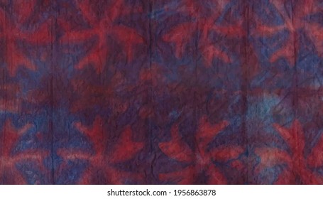 colorful flower design tie dye pattern texture fabric paint vibrant background  wallpaper decoration.