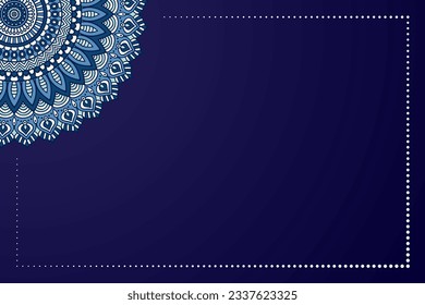 Colorful flower geometric Mandala background