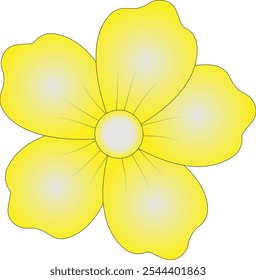 Colorful Flower Illustration Set Vector