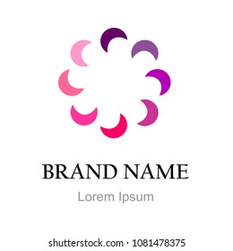 Colorful Flower Logo
