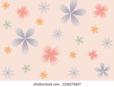 Colorful flower pattern background,abstract background