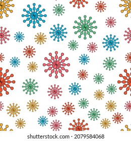 color de flores pétalo sin fisuras, perfecto para fondo o papel tapiz