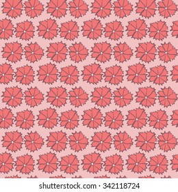 Colorful flower seamless