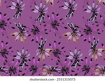 colorful flower seamless background texture floral pattern