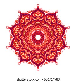     Colorful flower vector 
