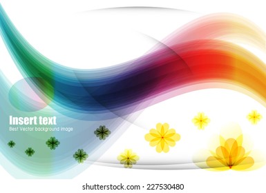 Colorful flower vector design - Creative illustration eps10