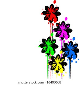 colorful flowers
