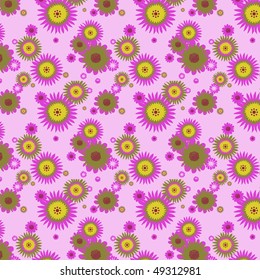 colorful flowers background