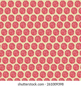 Colorful flowers bright light pattern, vector. Floral flower vintage illustration background. Flower retro illustration, vector. Flowers silhouette, flower floral design, retro vintage flower pattern.