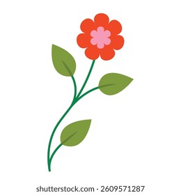 Colorful Flowers Clipart for Spring Designs