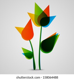 Colorful Flowers | EPS10 Vector