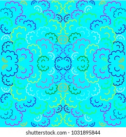 colorful flowers pattern